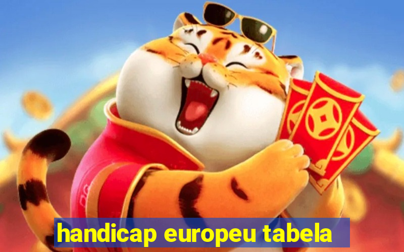 handicap europeu tabela